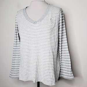 3/$30 RALPH LAUREN striped top 💞